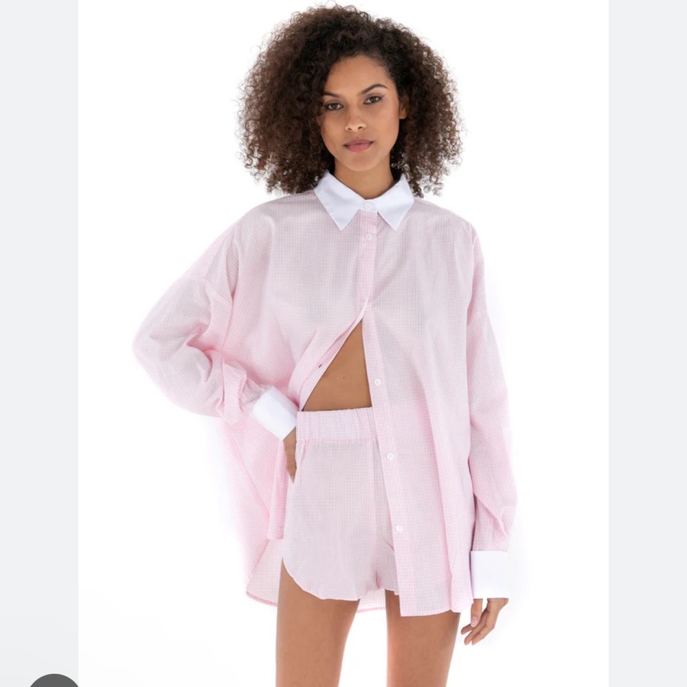 Angelo Short Rose Gingham